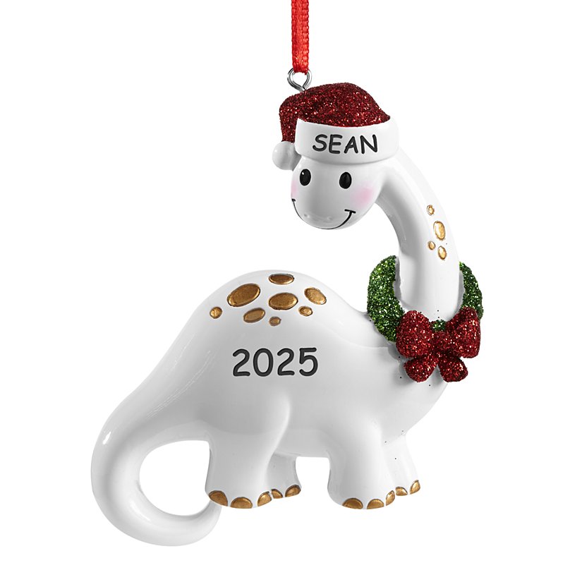 Brachiosaurus Personalized Dinosaur Ornament