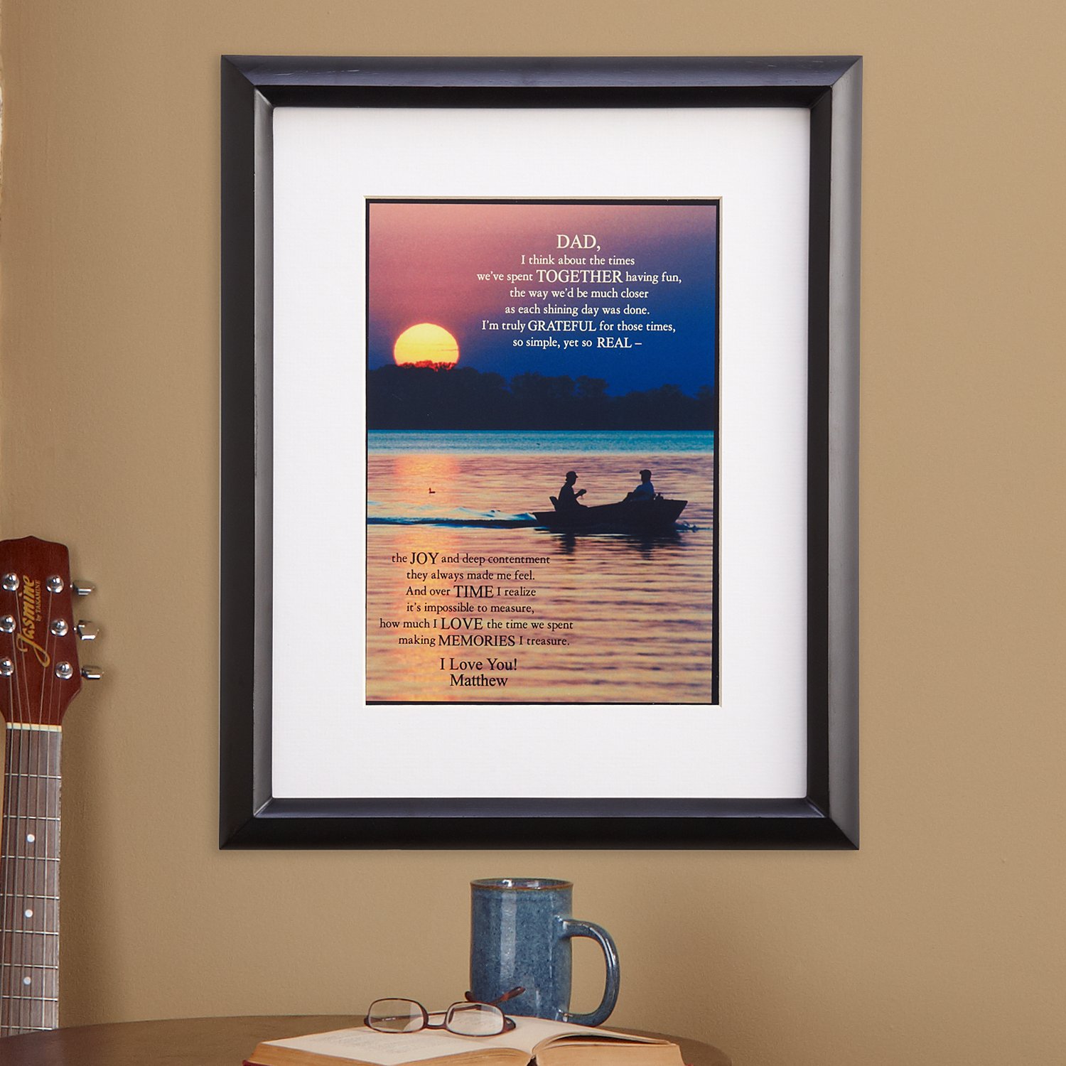 Cherished Moments Personalized Framed Print