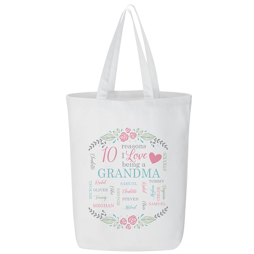 All My Loved Ones Personalized Tote Bag