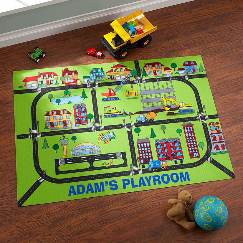 Creative Constructor Personalized Playmat