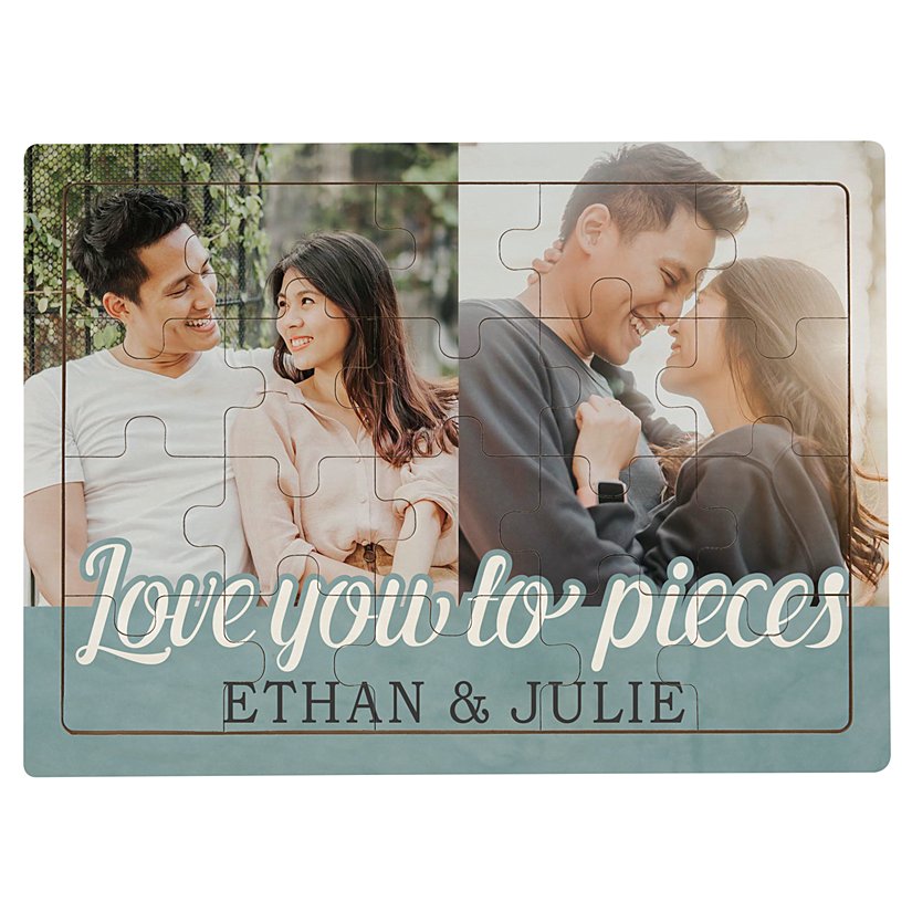 Cherished Moments Personalized Wooden Puzzle