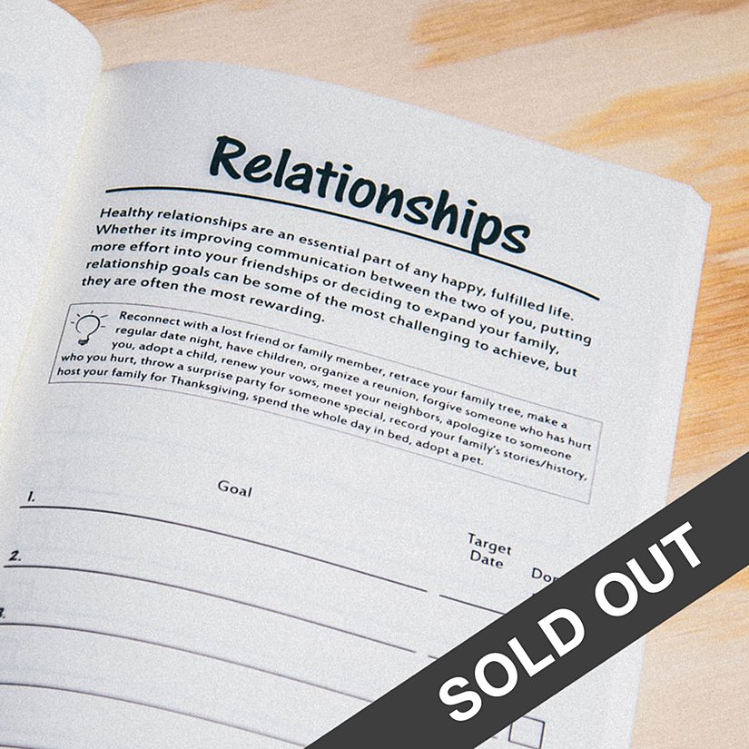 Couples' Personalized Bucket List Journal