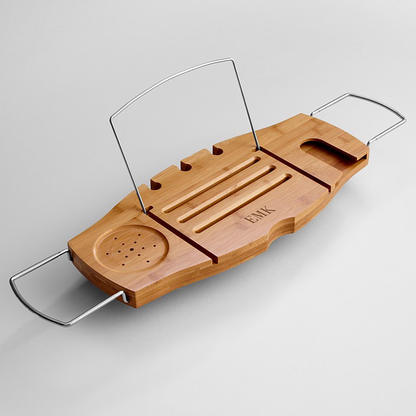 Tranquility Personalized Bath Caddy