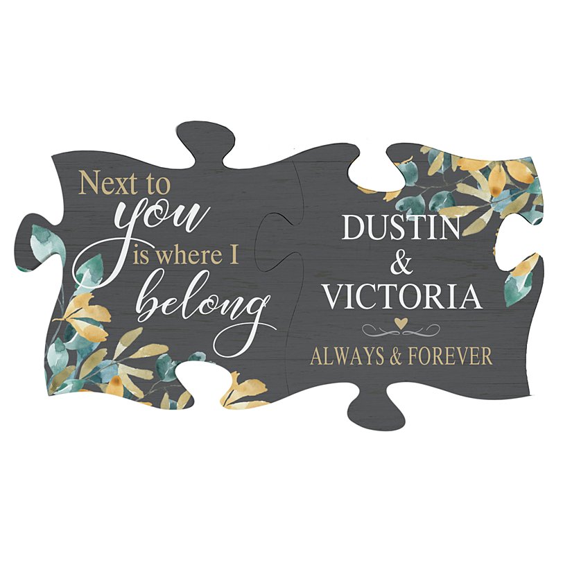 Beside You Mini Personalized Wooden Puzzle Set