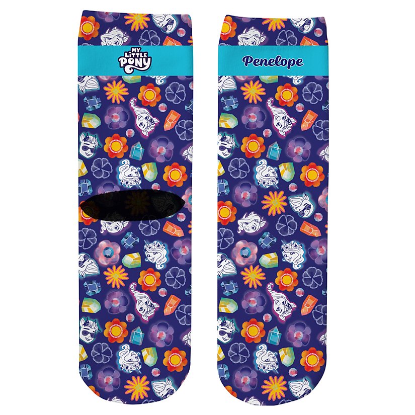 My Little Pony Crystals Pattern Socks