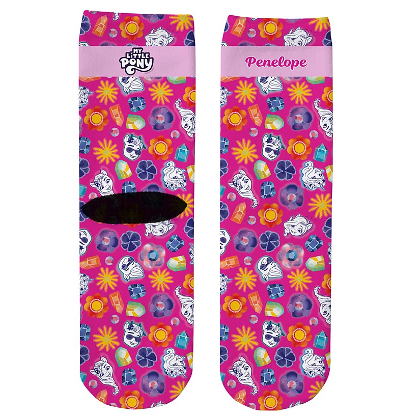 My Little Pony Crystals Pattern Socks