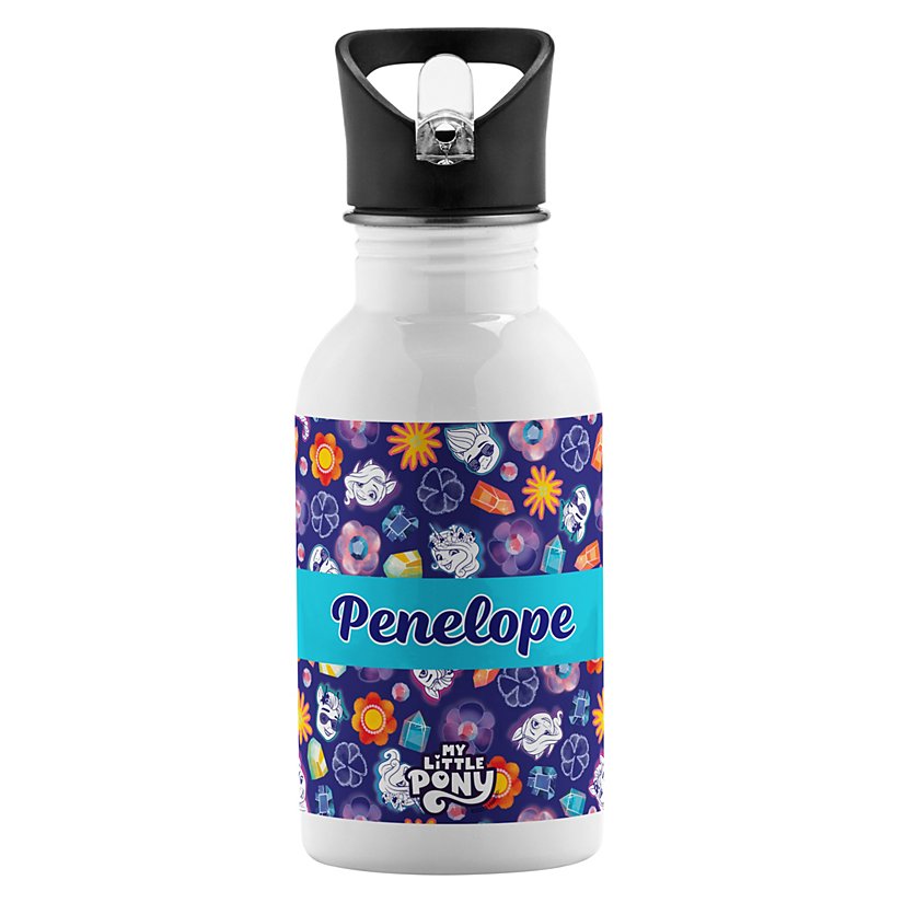 My Little Pony Crystals Pattern Water Bottles