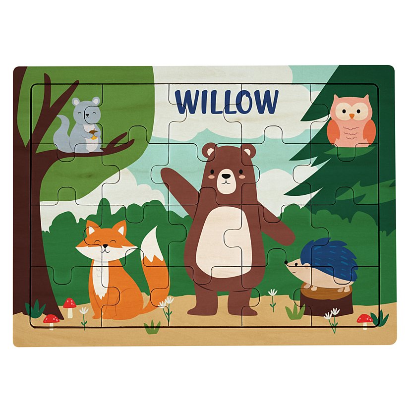 Forest Friends Wooden Puzzle