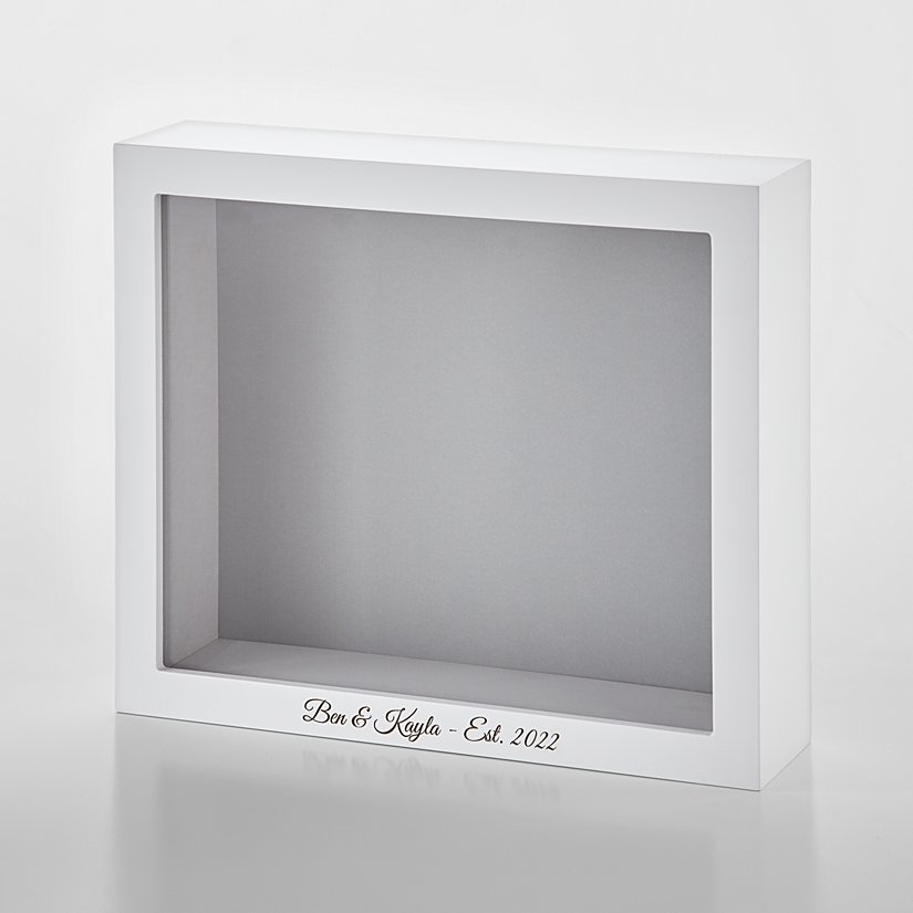Couples' Cherished Memories Personalized Shadowbox