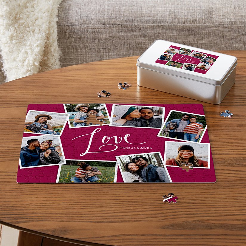 Lasting Love Personalized Photo Puzzle