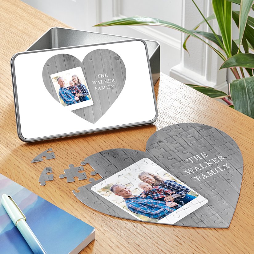 Heart Photo Personalized Puzzle