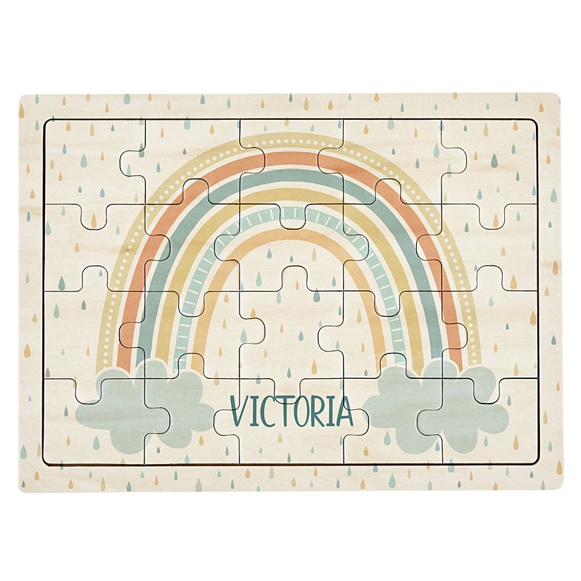 Rainbow Wooden Puzzle