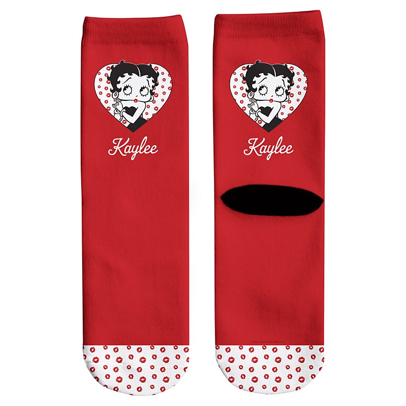 Betty Boop™ Heart Socks