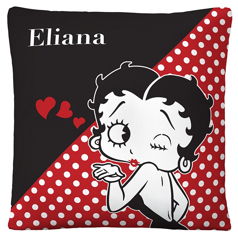 Betty Boop™ Kisses Throw Pillow