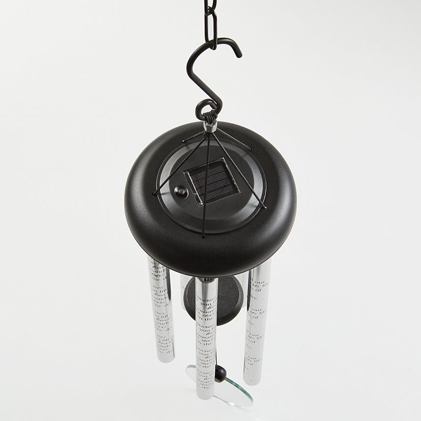 Always and Forever Sympathy Sonnet Solar Wind Chime 6 Always and Forever Sympathy Sonnet Solar Wind Chime