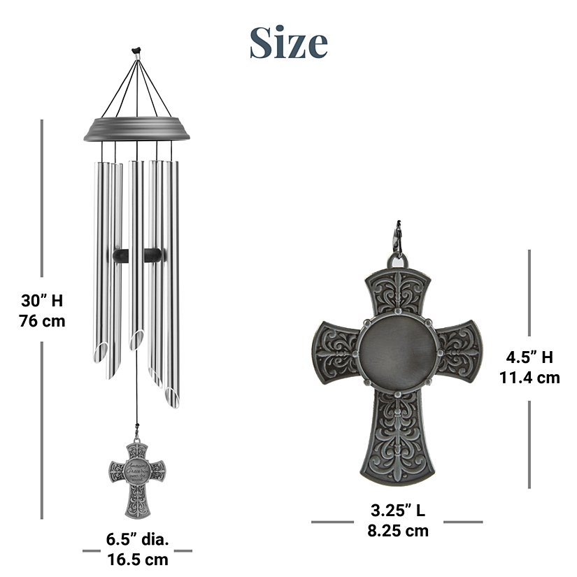 Amazing Grace Sympathy Wind Chime