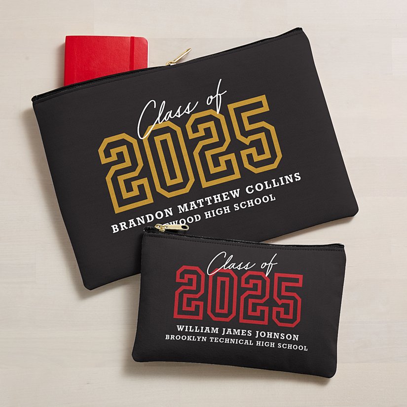 Loud and Proud Graduation Year Zipper Pouch