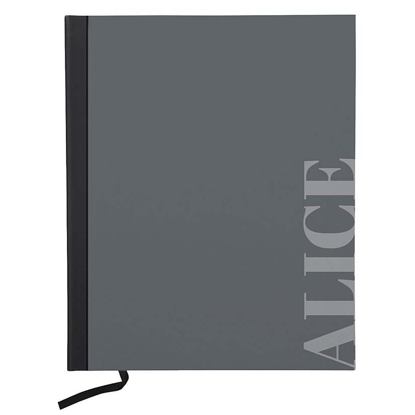 Monochromatic Name Notebook