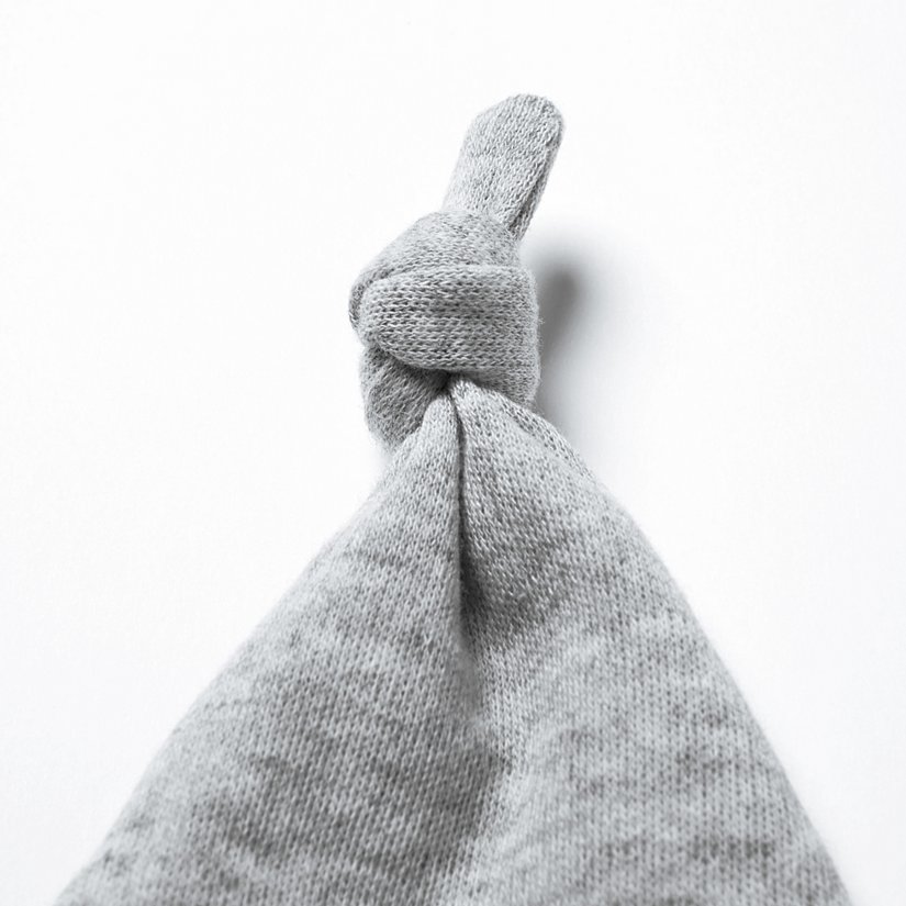 Embroidered Name Knotted Hat