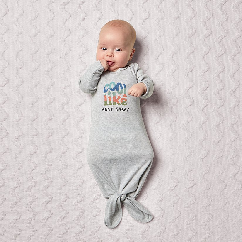 Cool Like You Baby Knotted Gown