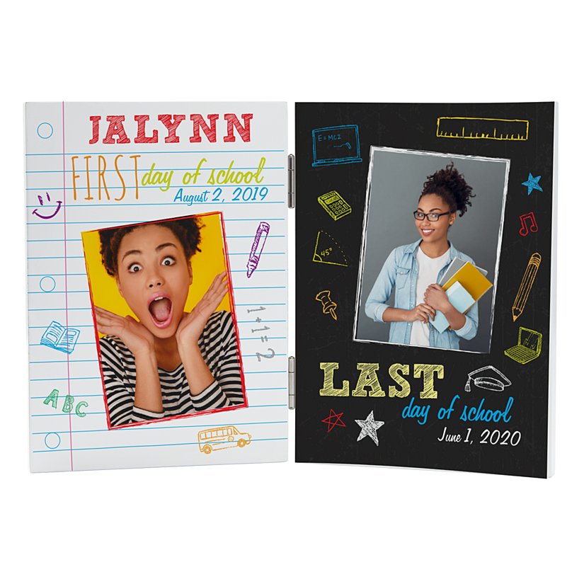 First & Last Day Of School Photo Panel