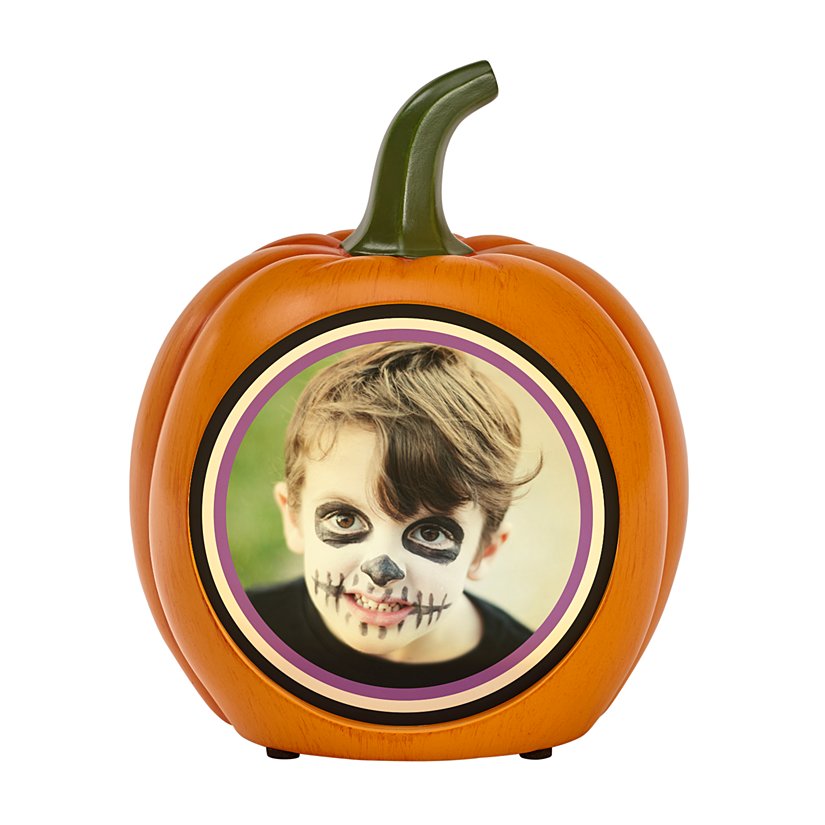 Light-Up Photo Pumpkin Collection