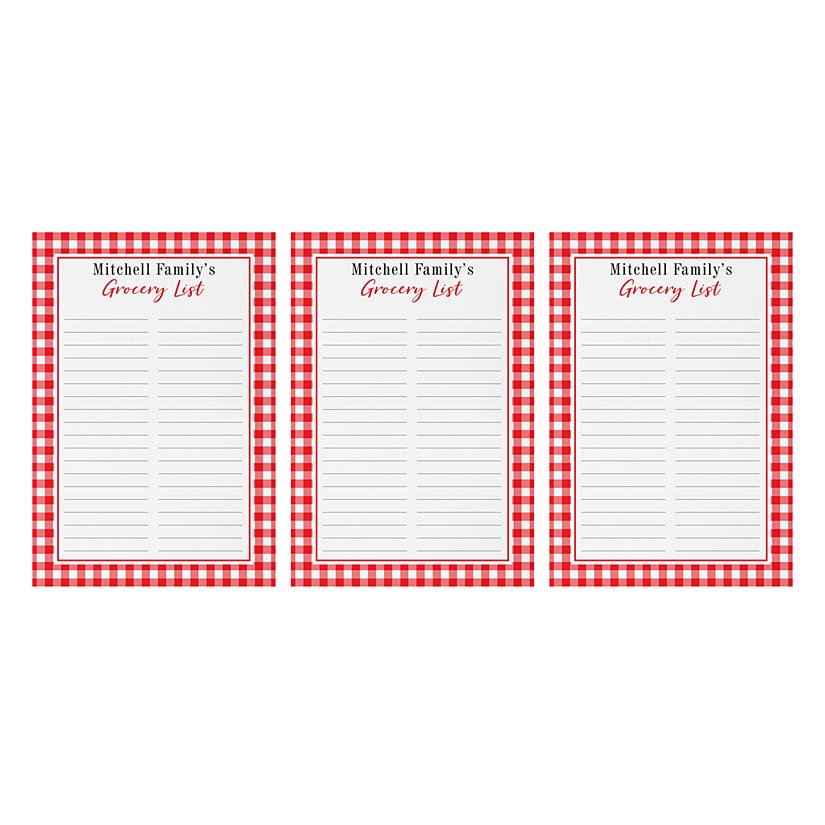 Grocery List Post-It® Note 4 Grocery List Post-It® Note