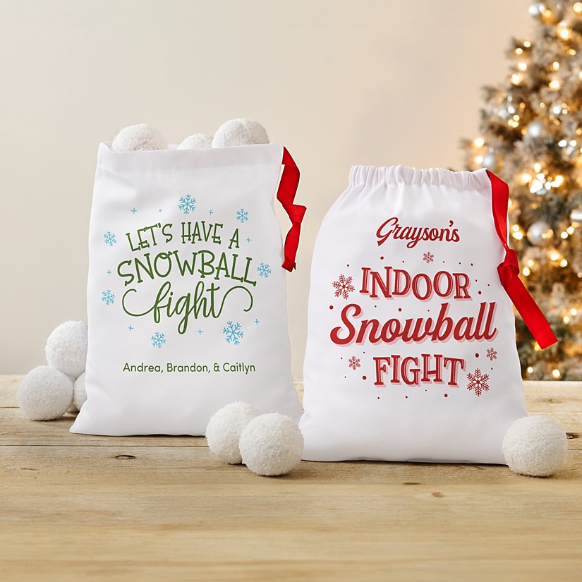 Snowball Fight Activity Bag Collection