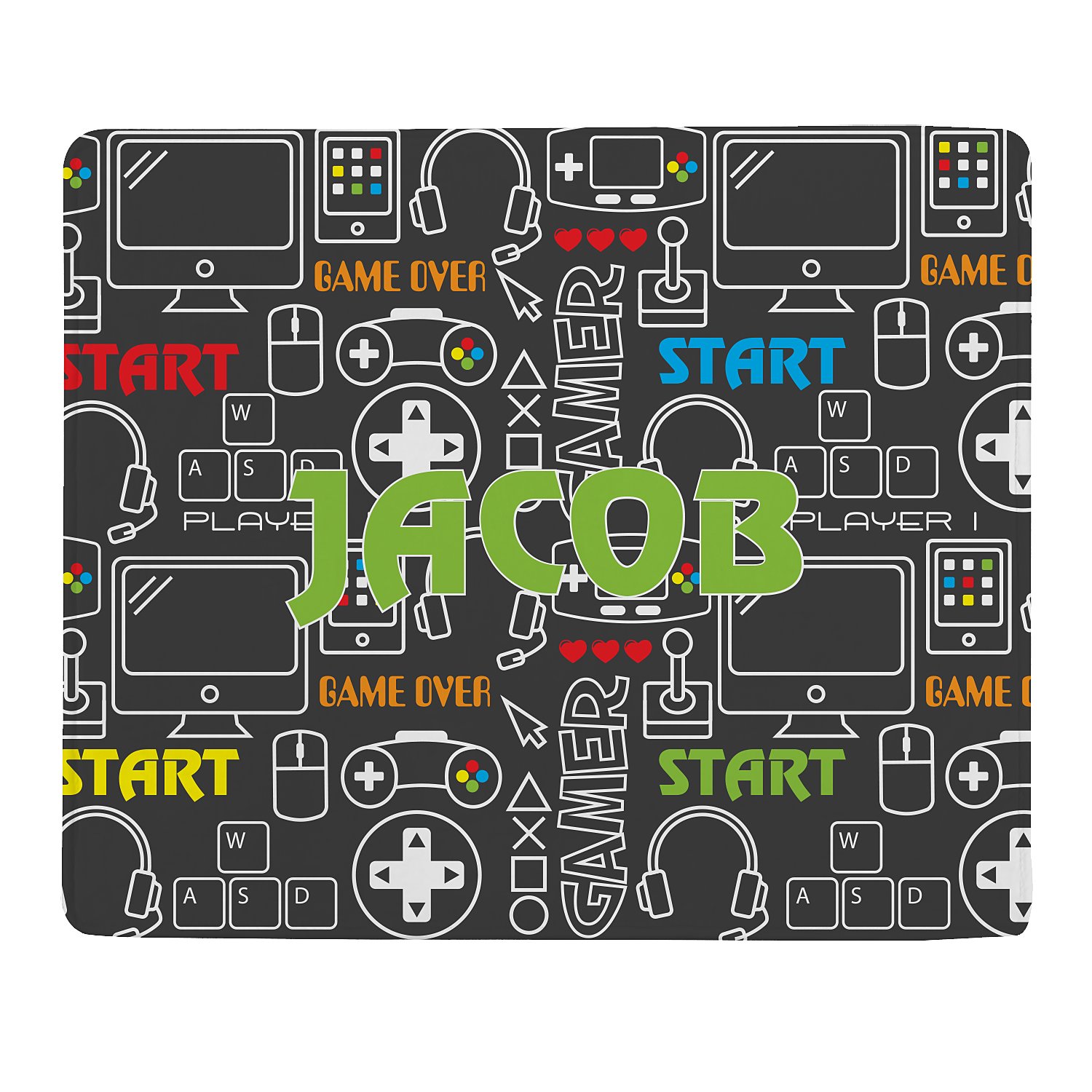 Ultimate Gamer Personalized Plush Blanket - L