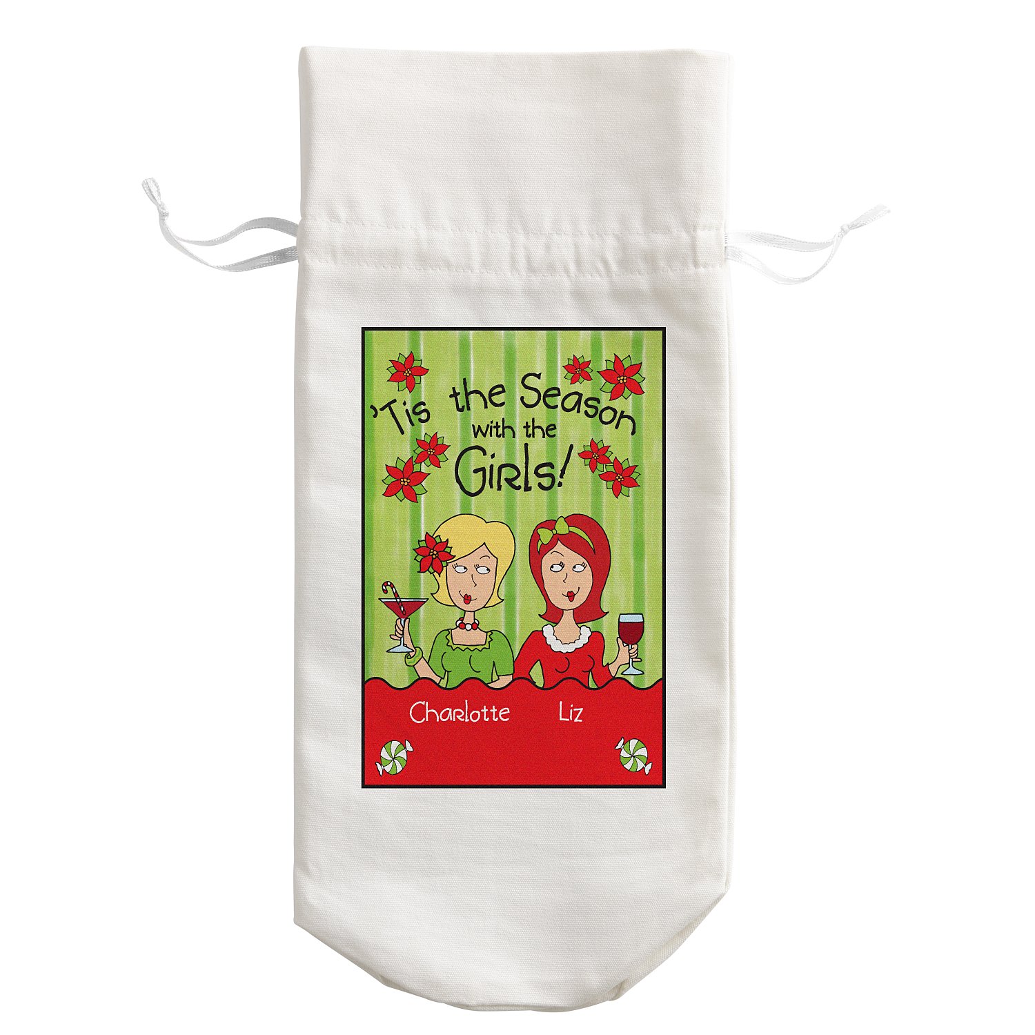 'Tis the Season with the Girls Wine Bag - 2