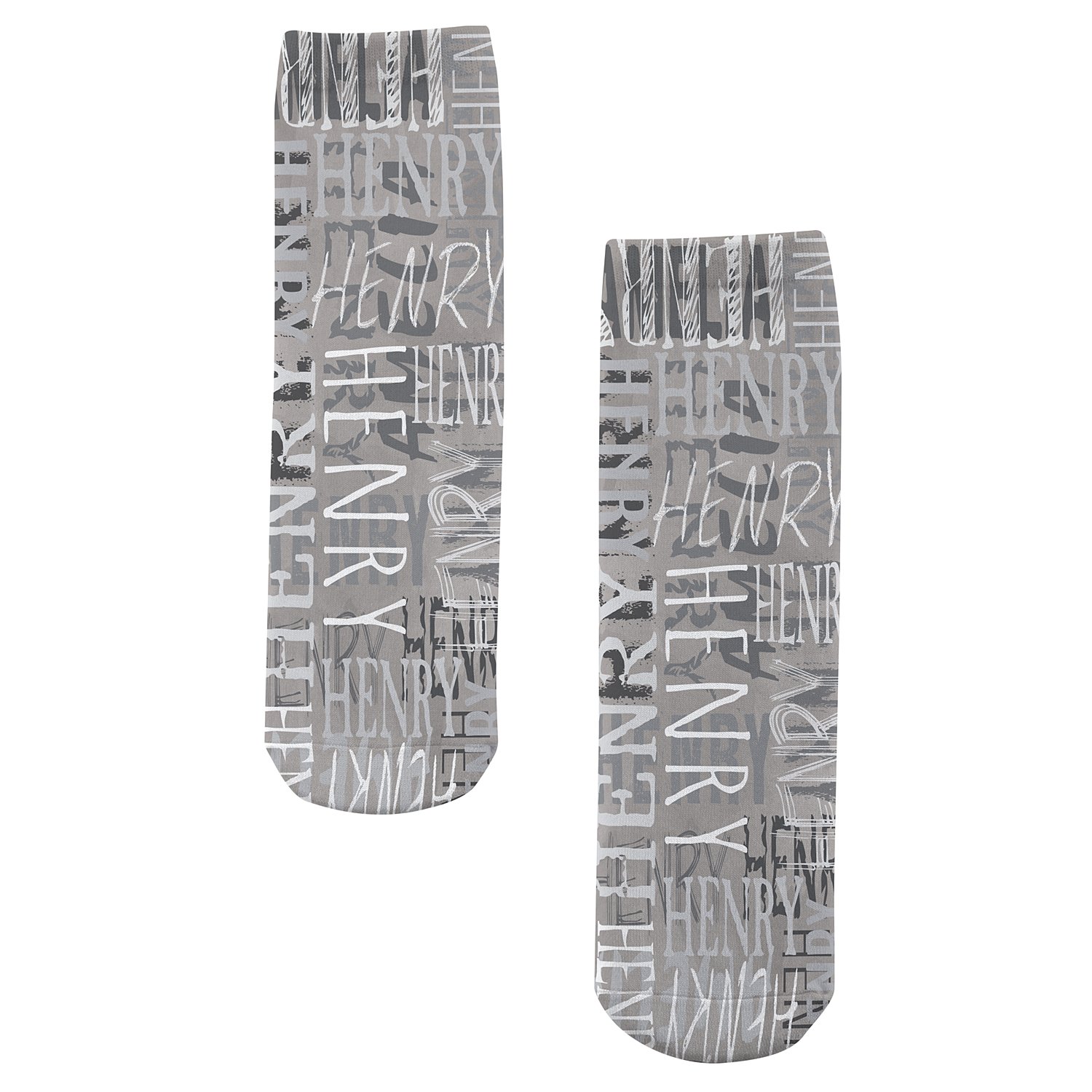 Signature Style Socks - Gray