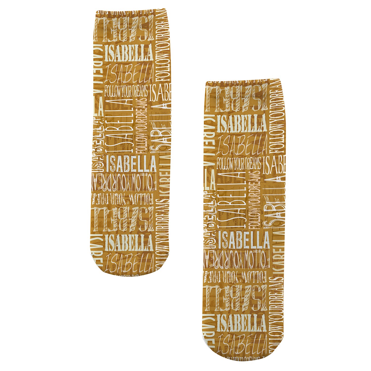 Signature Style Graduation Socks - Gold