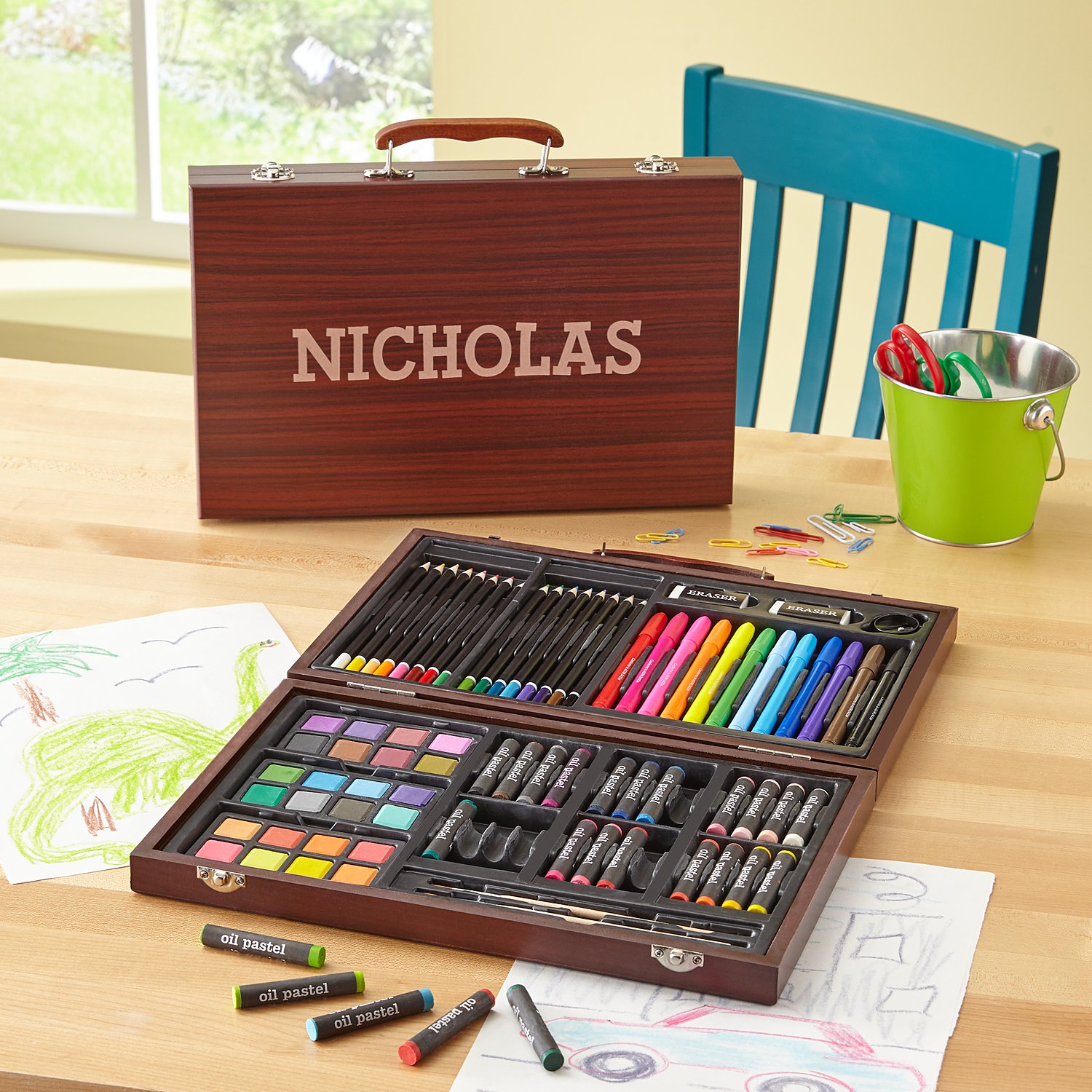 Color Me by Name Art Set - Serif Font