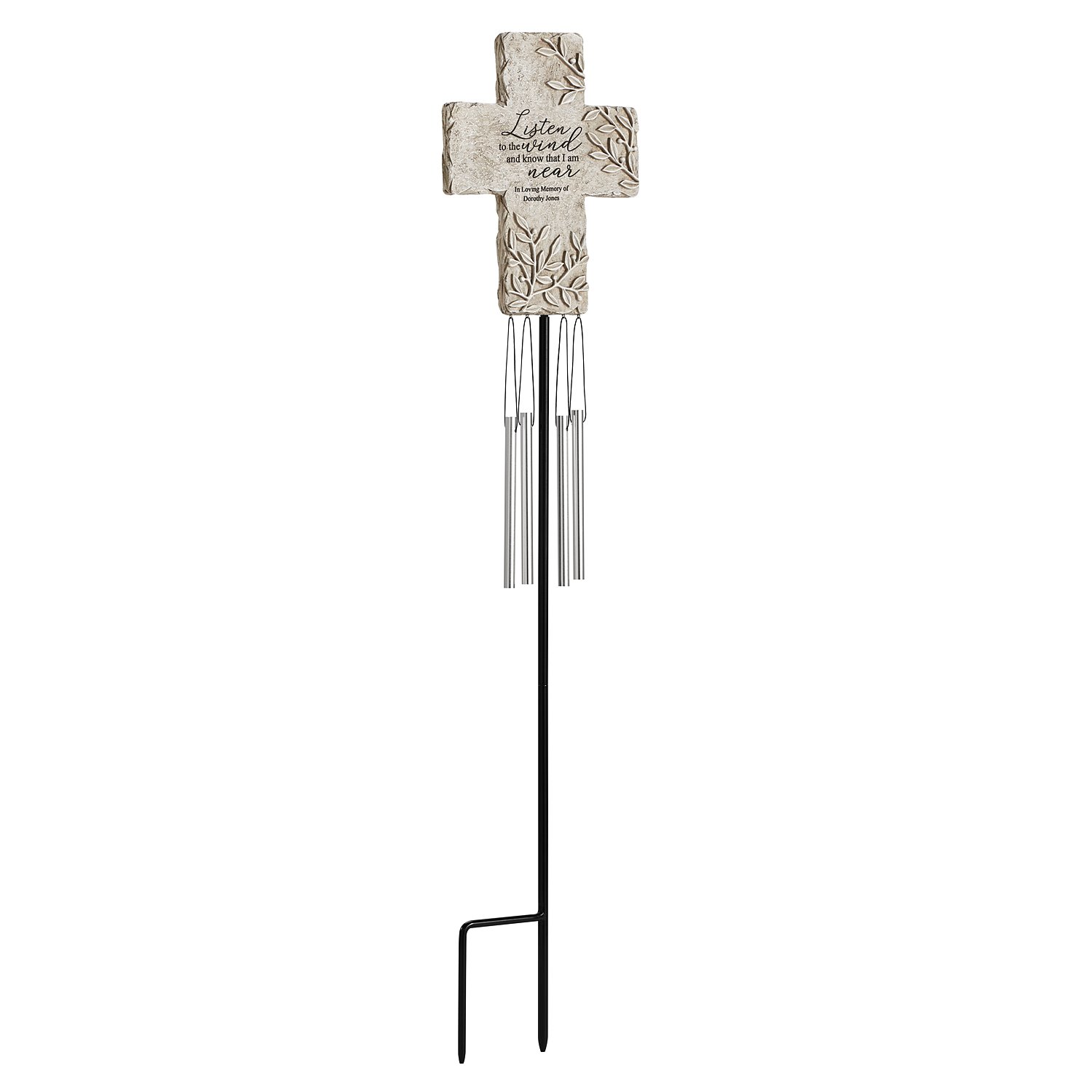Whispers In The Wind Garden Chime - Cross