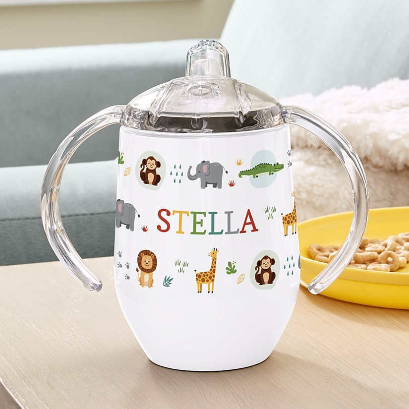 Baby Animals Personalized Sippy Cup