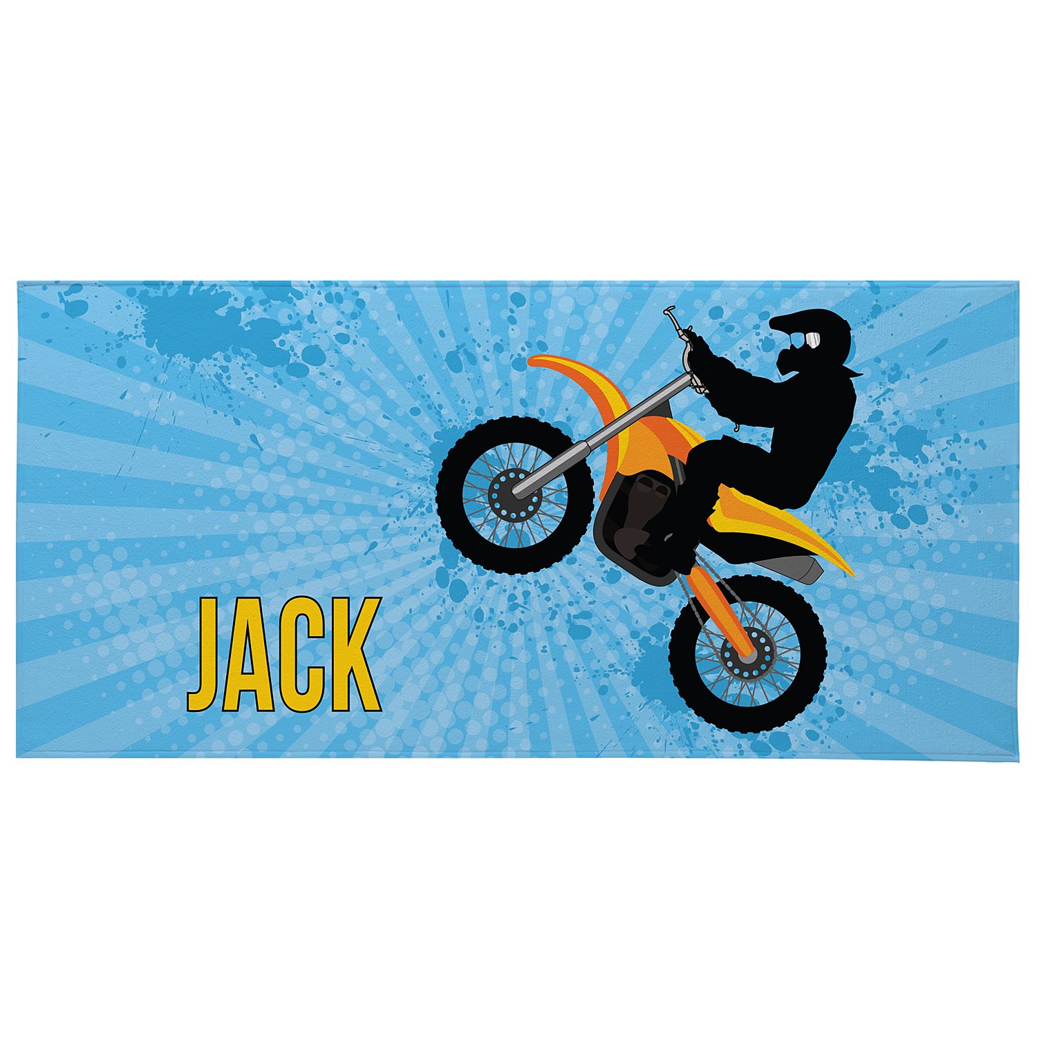 Adrenaline Rush Beach Towel-Standard - Dirt Bike