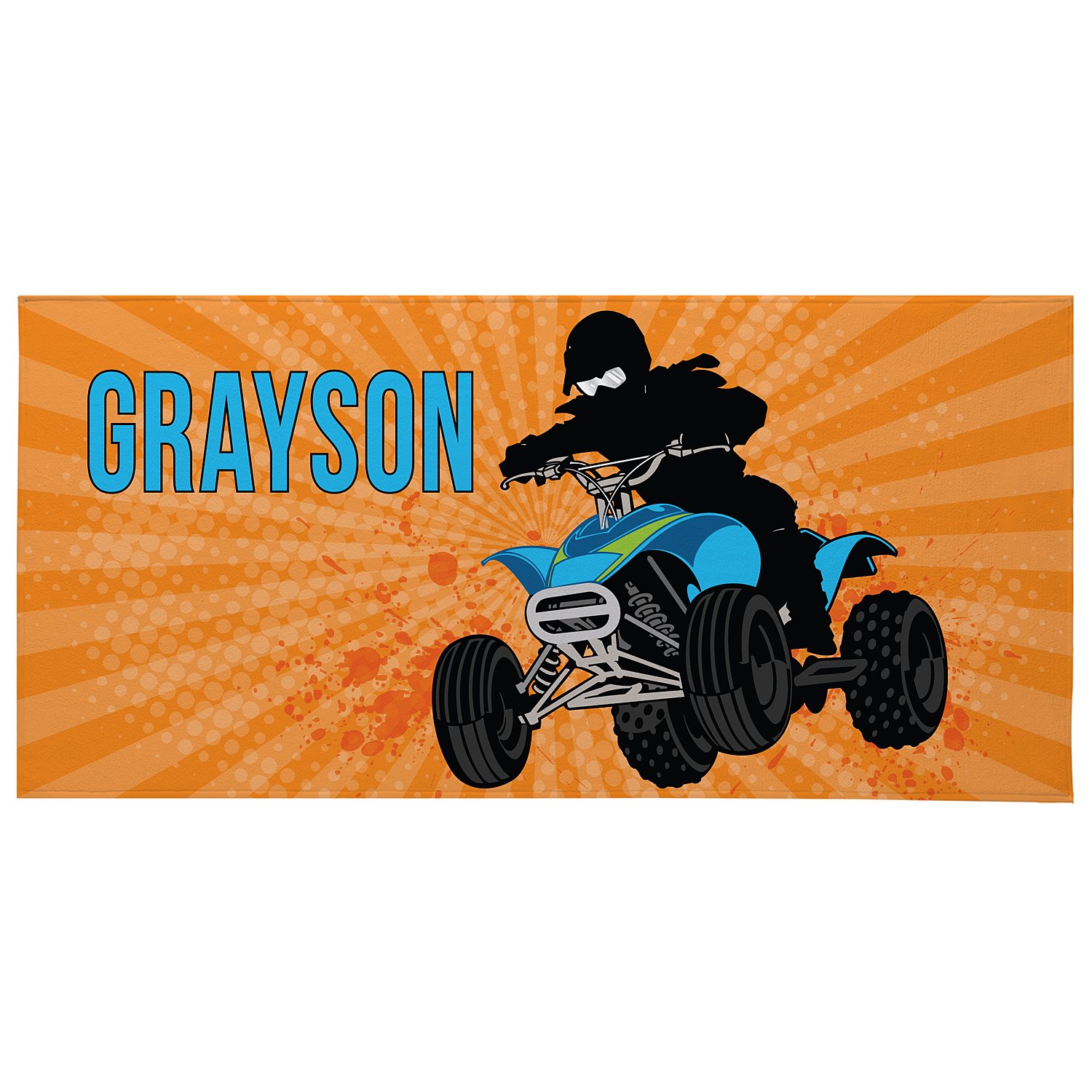 Adrenaline Rush Beach Towel-Standard - Four Wheeler