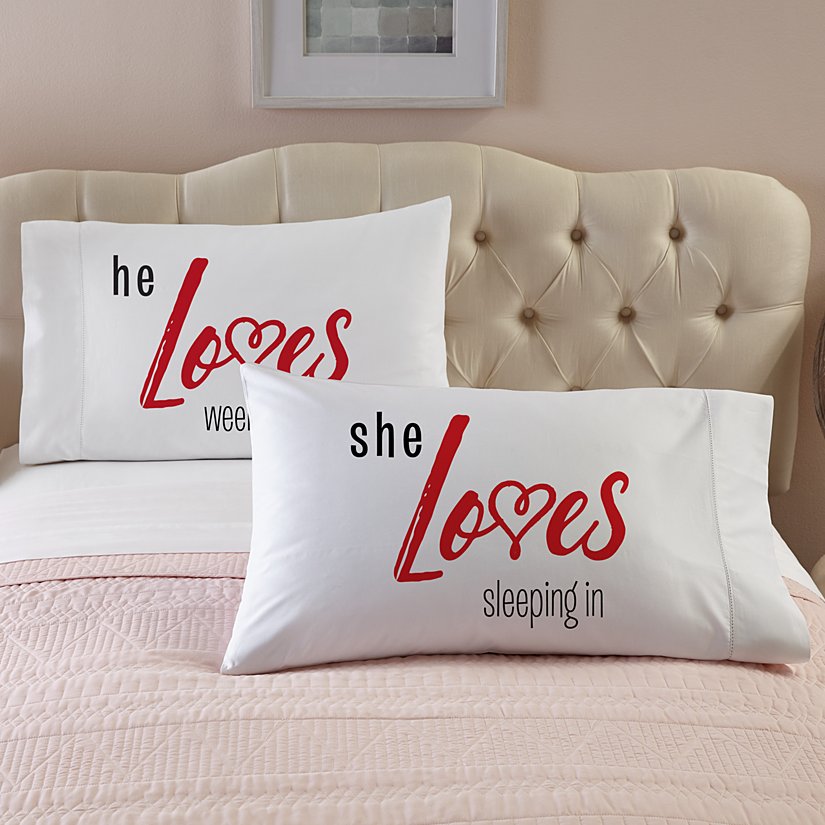 Affection Personalized Pillowcases - Set of 2