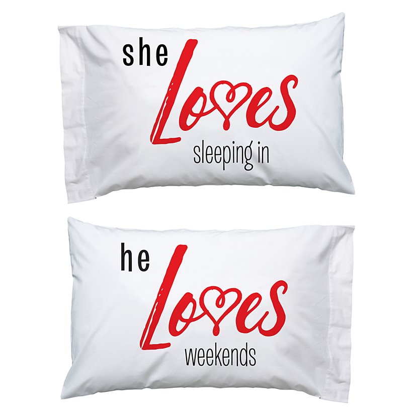 Affection Personalized Pillowcases - Set of 2