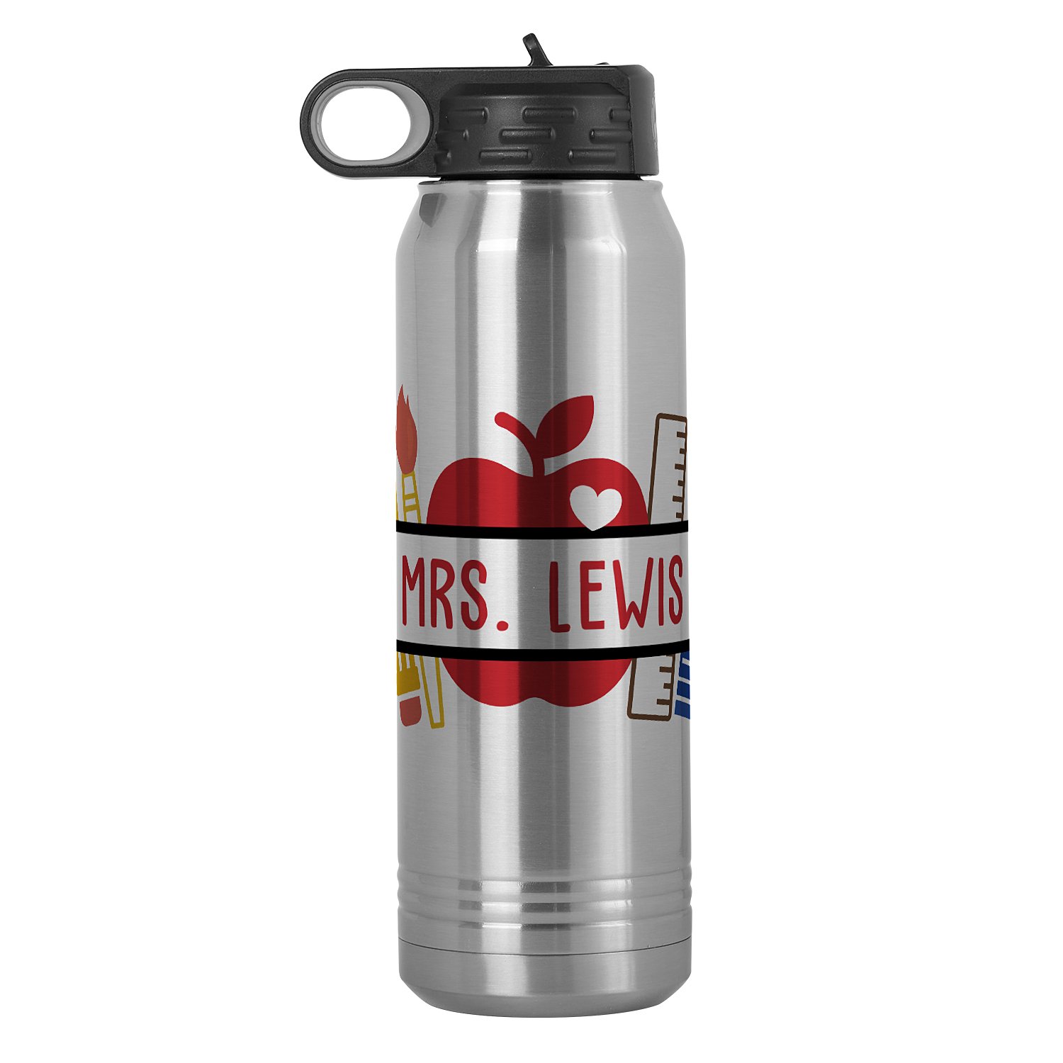 Amazing Teacher Water Bottle 30 oz Stainless