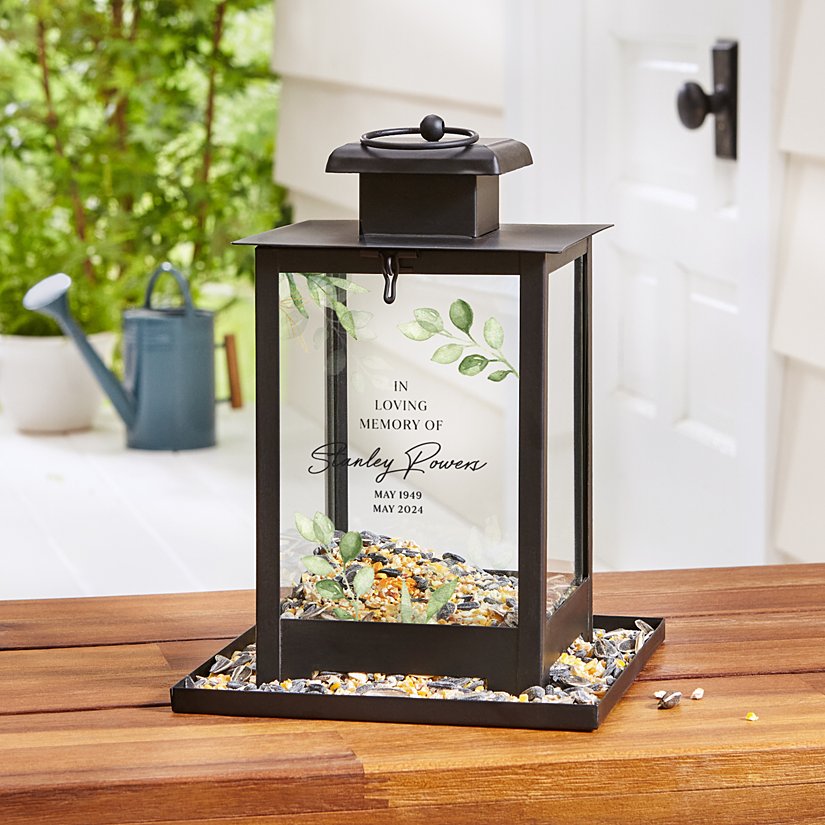 Everlasting Memories Memorial Personalized Bird Feeder