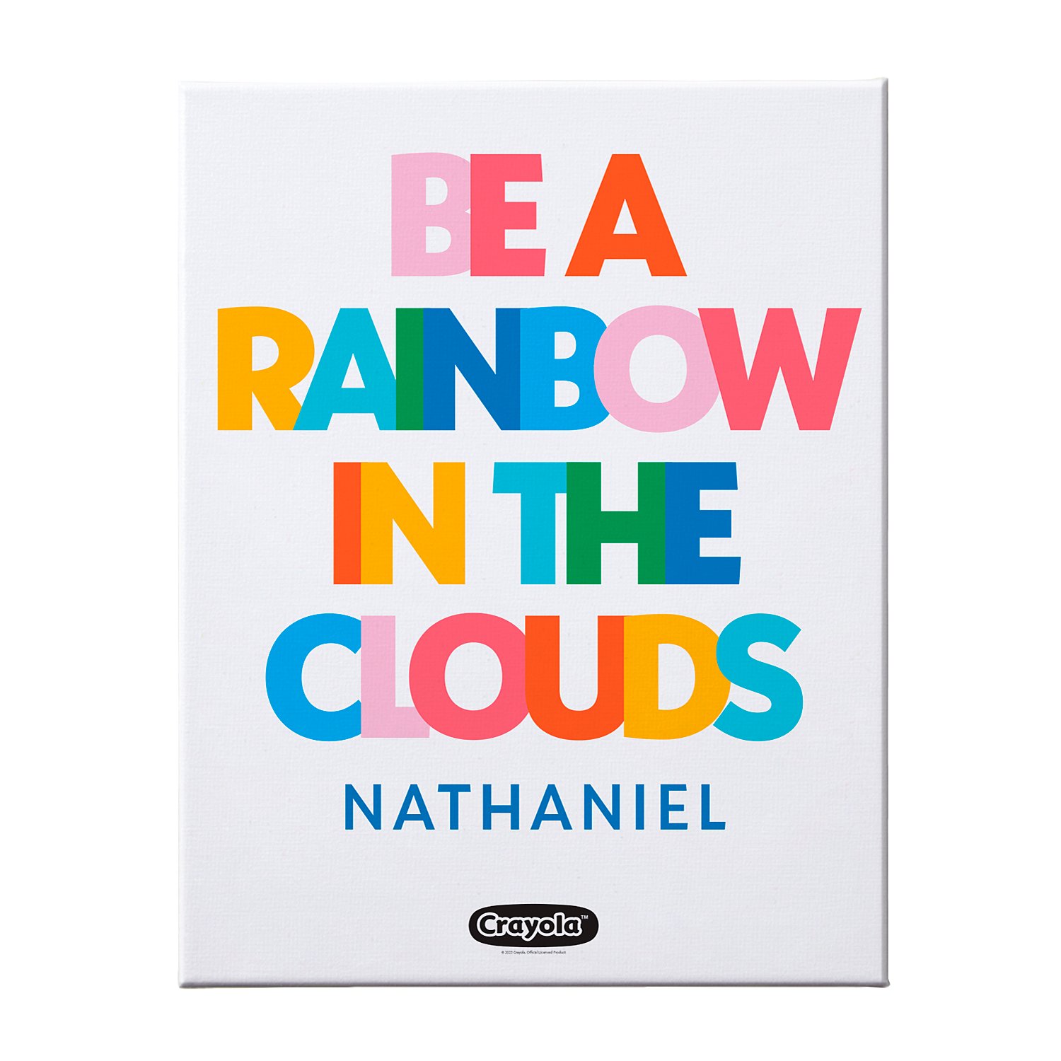Crayola™ Be a Rainbow Wall Art - 16x20