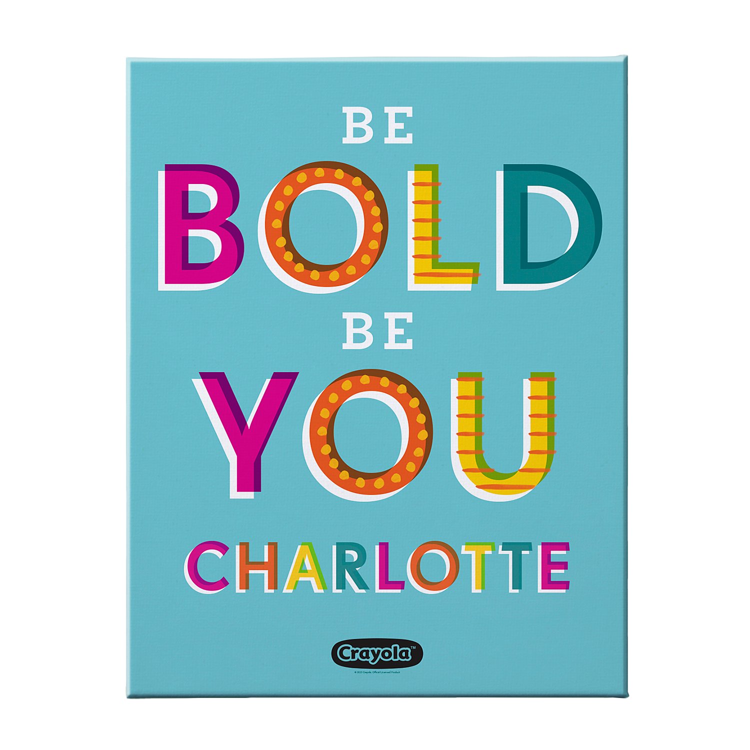 Crayola™ Be Bold Be You Wall Art-16x20