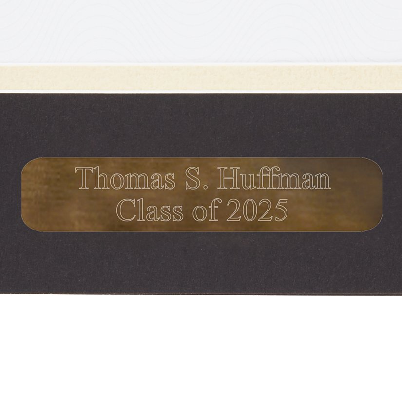 Graduation Diploma and Tassel Personalized Frame