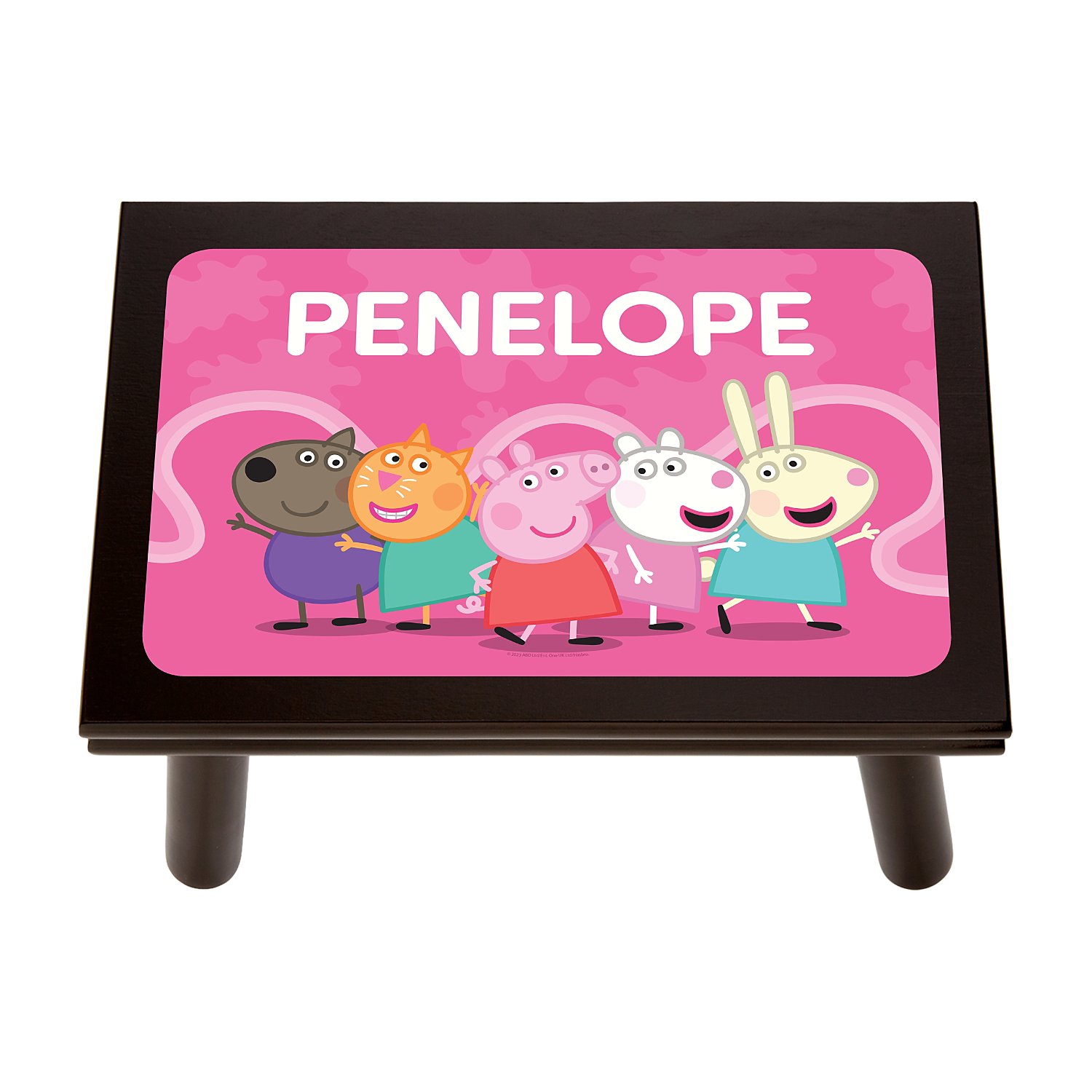 Peppa Pig and Friends Step Stool-Espresso