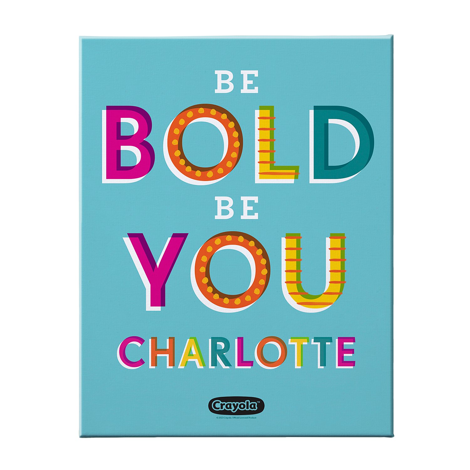 Crayola™ Be Bold Be You Wall Art-11x14