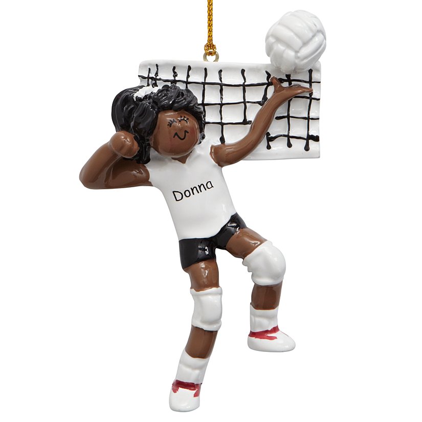 Volleyball Enthusiast Personalized Ornament