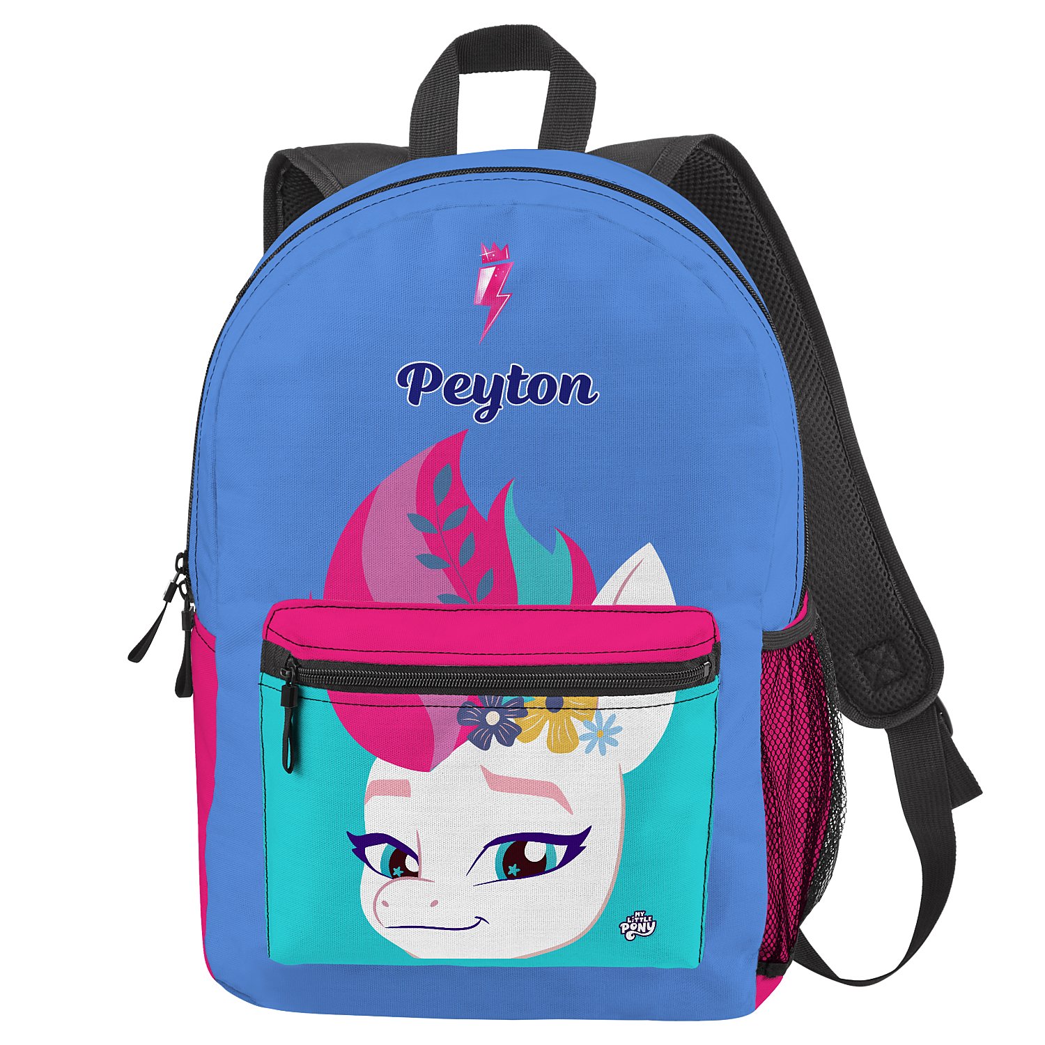 My Little Pony All Over Face Backpack-Zipp