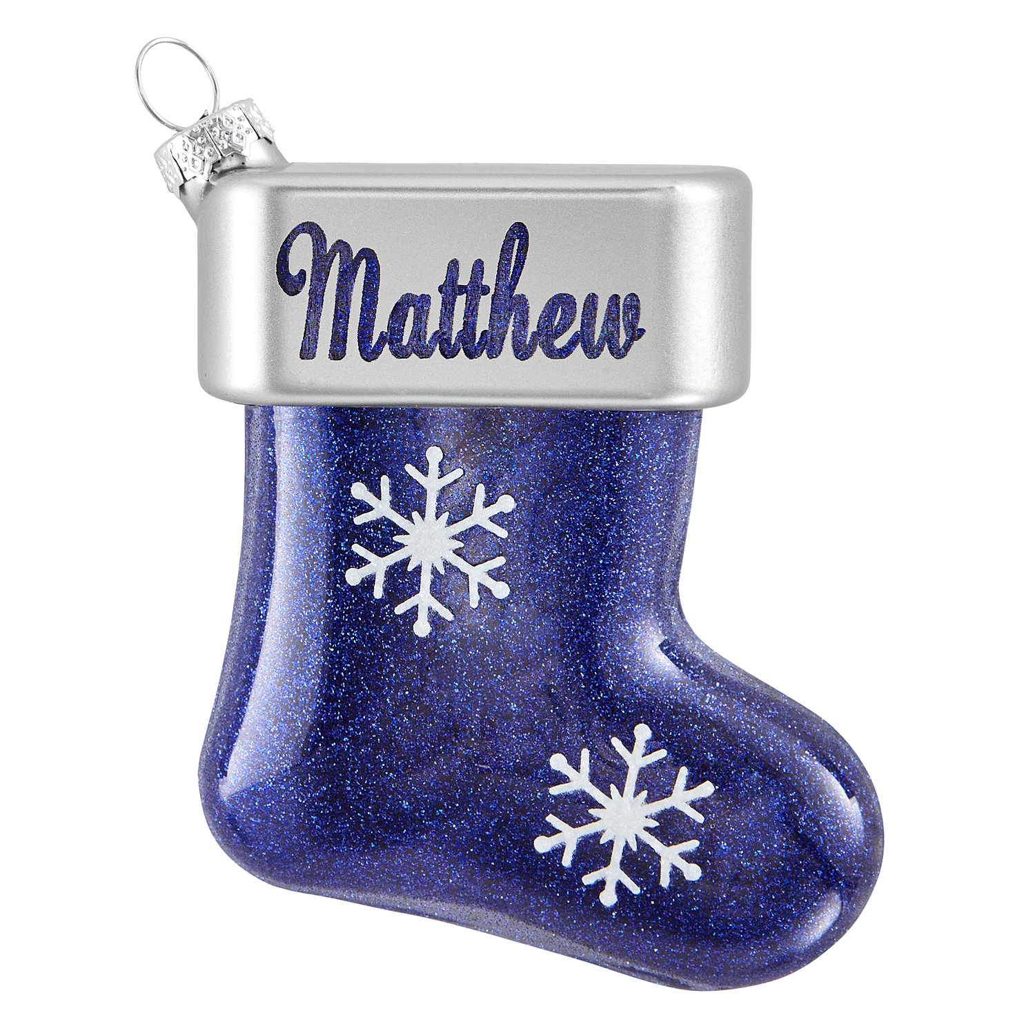 Birthstone Stocking Ornament - February