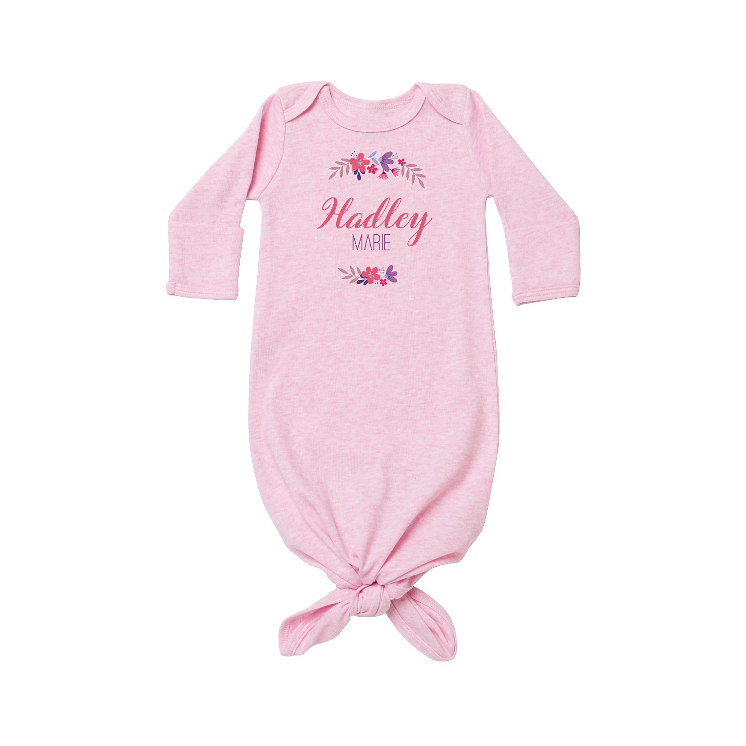 A Garden of Love Baby Knotted Gown - Pink